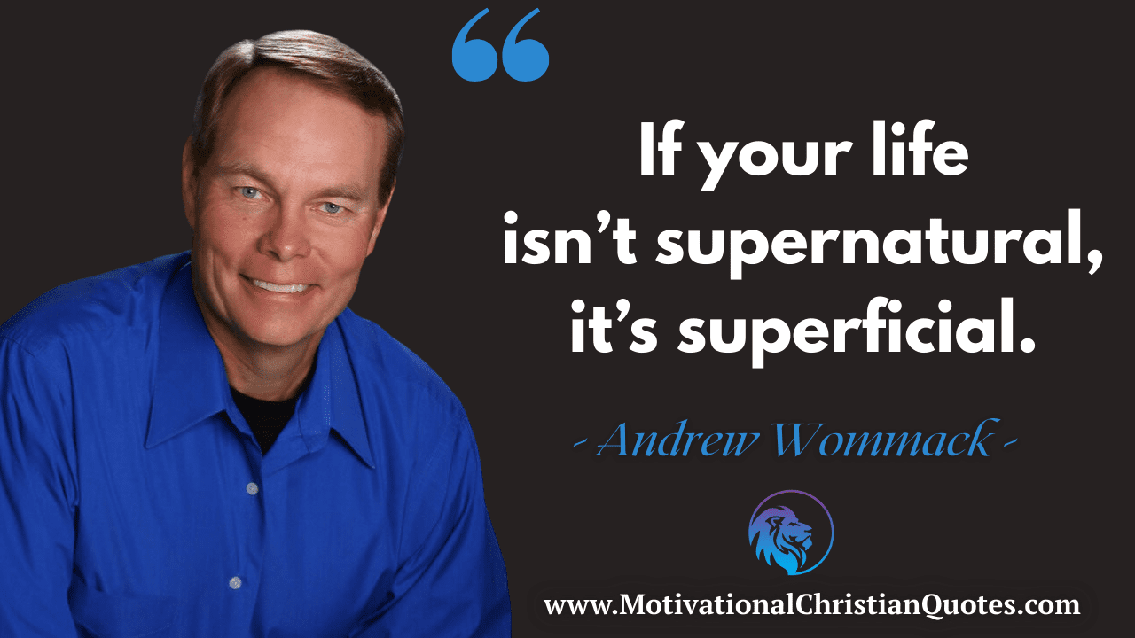 Andrew Wommack Quote