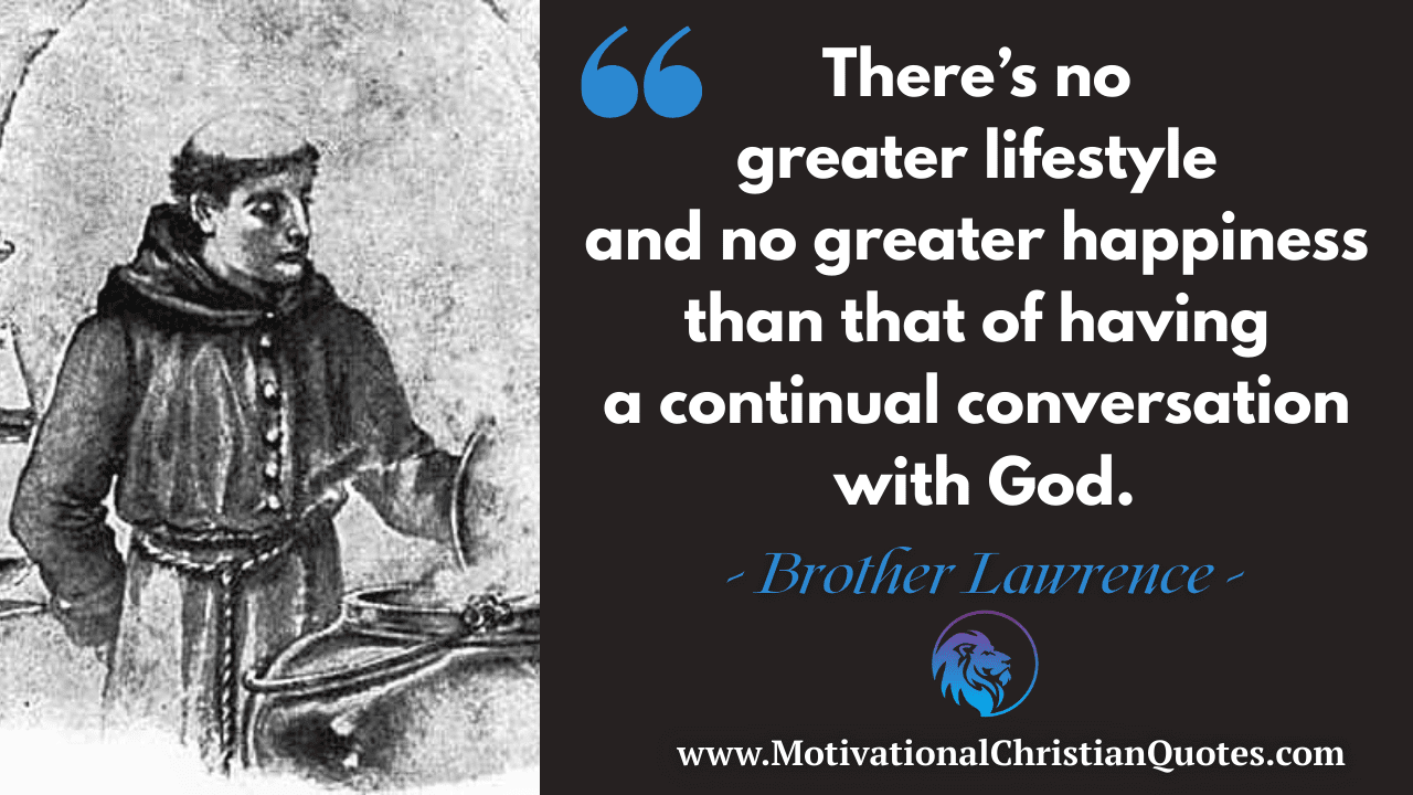 Brother Lawrence Quote