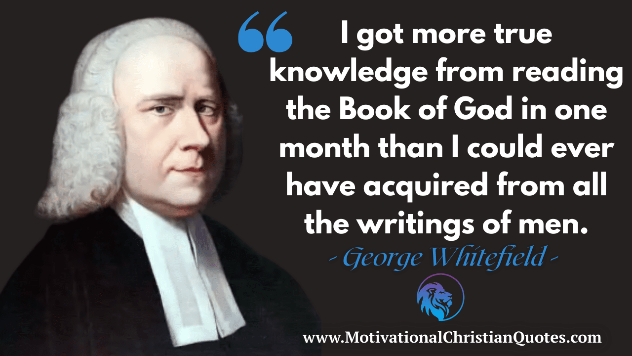 George Whitefield Quote