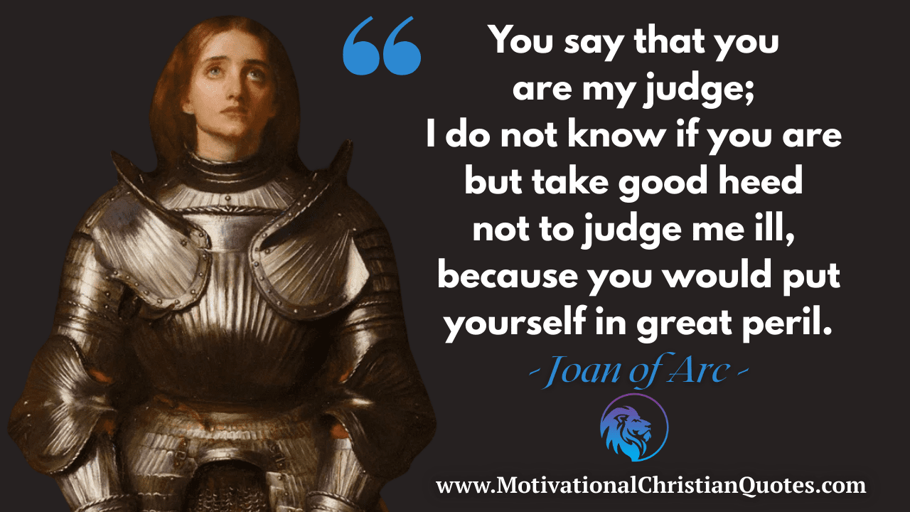 Joan of Arc Quote