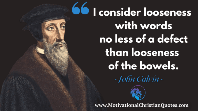 John Calvin Quotes