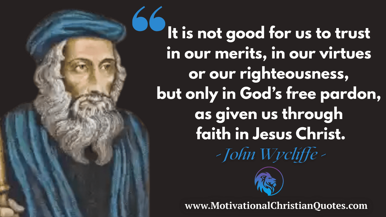 John Wycliffe Quote