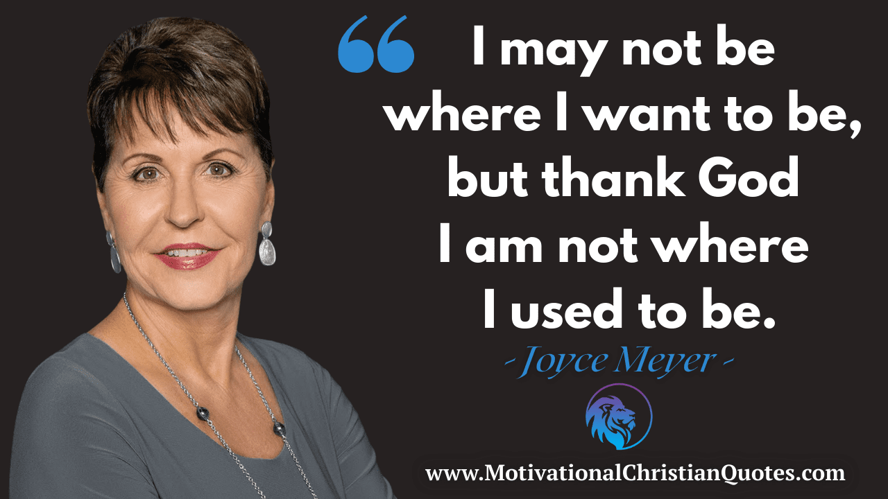 Joyce Meyer Quote