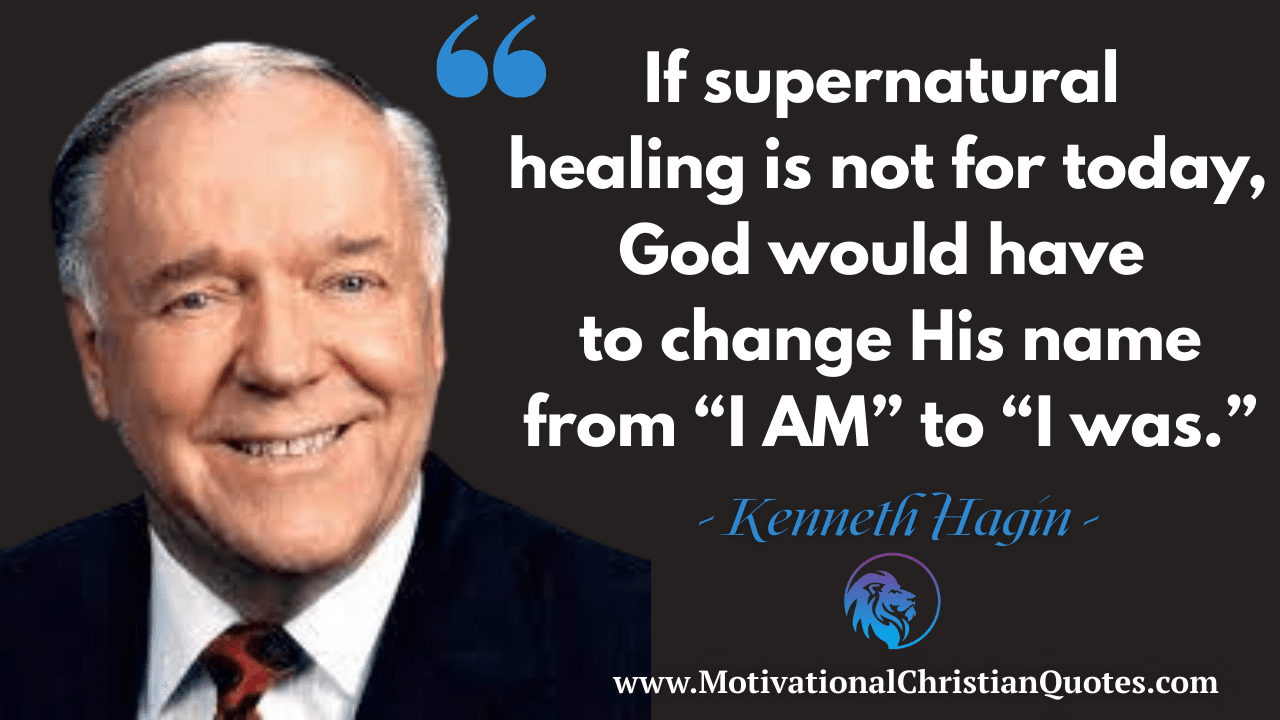 Kenneth Hagin Quote