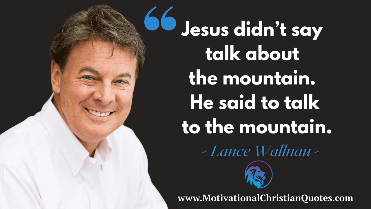 Lance Wallnau Quote