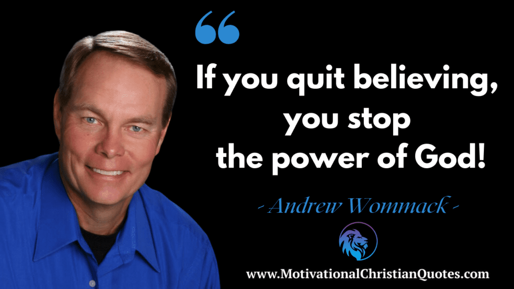 Andrew Wommack Quote