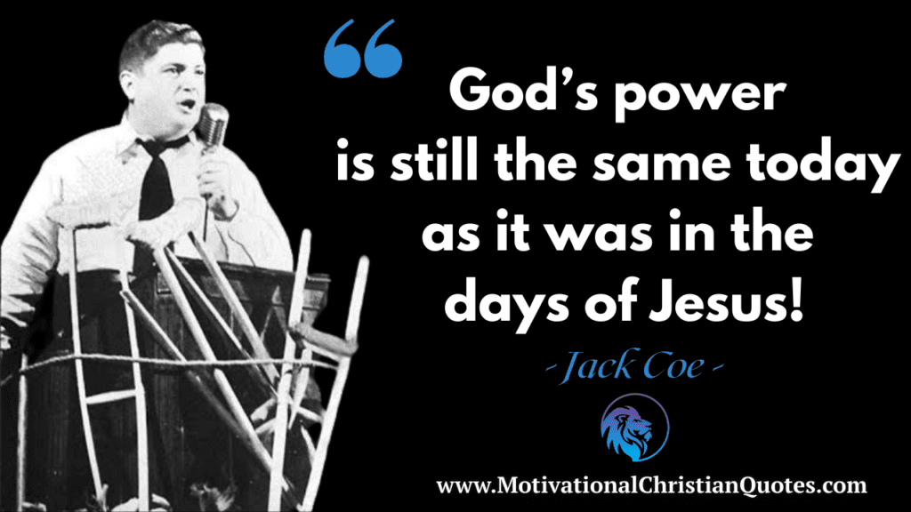 Jack Coe Quote
